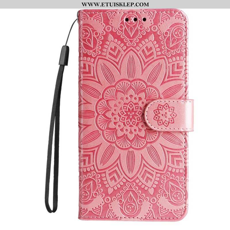 Obudowa Etui Na Telefon do Honor Magic 5 Lite Mandala Sun Ze Smyczą